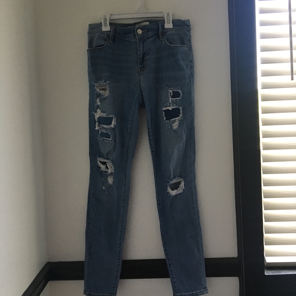 Pacsun Medium Wash High Rise Jegging Jeans